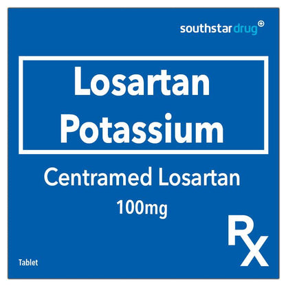 Rx: Centramed Losartan 100 mg Tablet - Southstar Drug