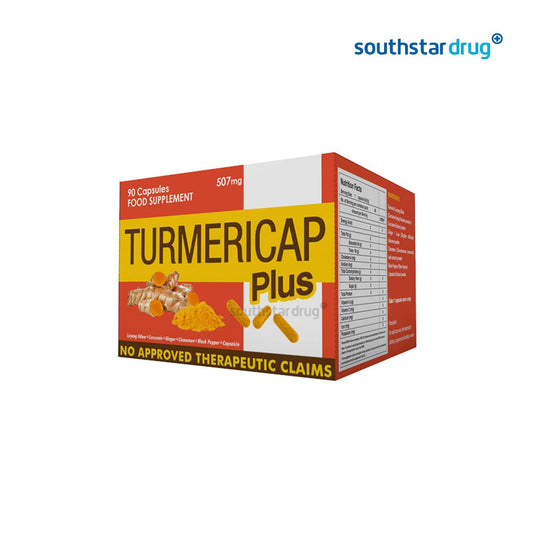 Turmericap Plus 507 mg Capsule - 30s - Southstar Drug