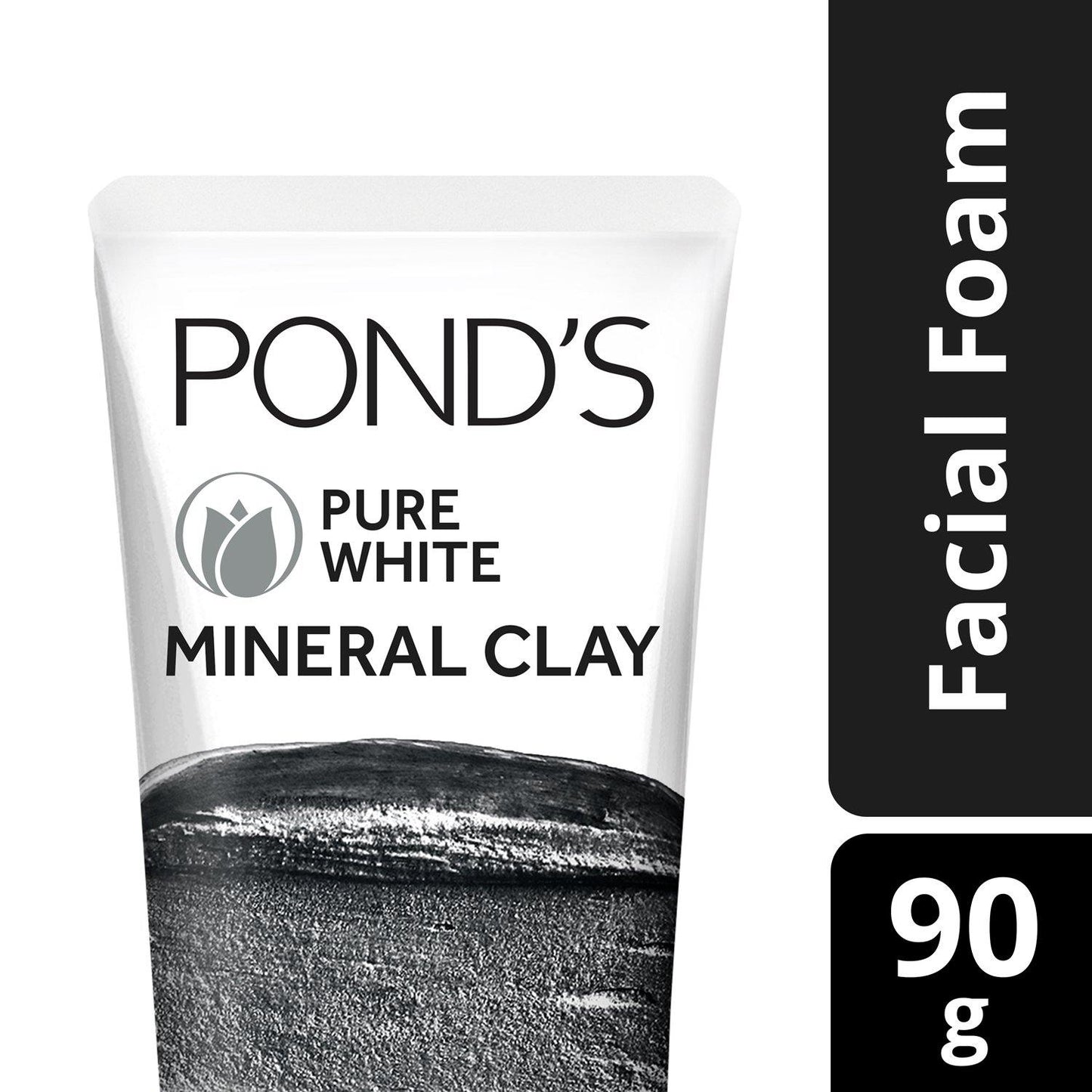 Pond's Pure White Mineral Clay Facial Foam 90G - Southstar Drug