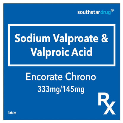 Rx: Encorate Chrono 333 mg / 145 mg Tablet - Southstar Drug