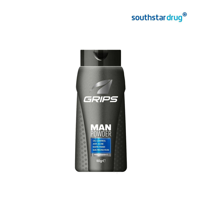Grips Man Powder 50 g - Southstar Drug