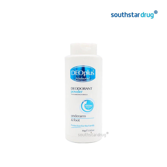 Deoplus Deodorant Powder 80 g - Southstar Drug