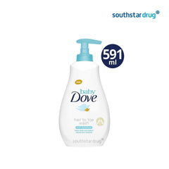 Baby Dove Hair To Toe Wash Rich Moisture 591ml - Southstar Drug