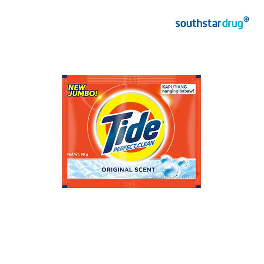 Tide Perfect Clean Origal Scent Powder 80 g - 6s - Southstar Drug