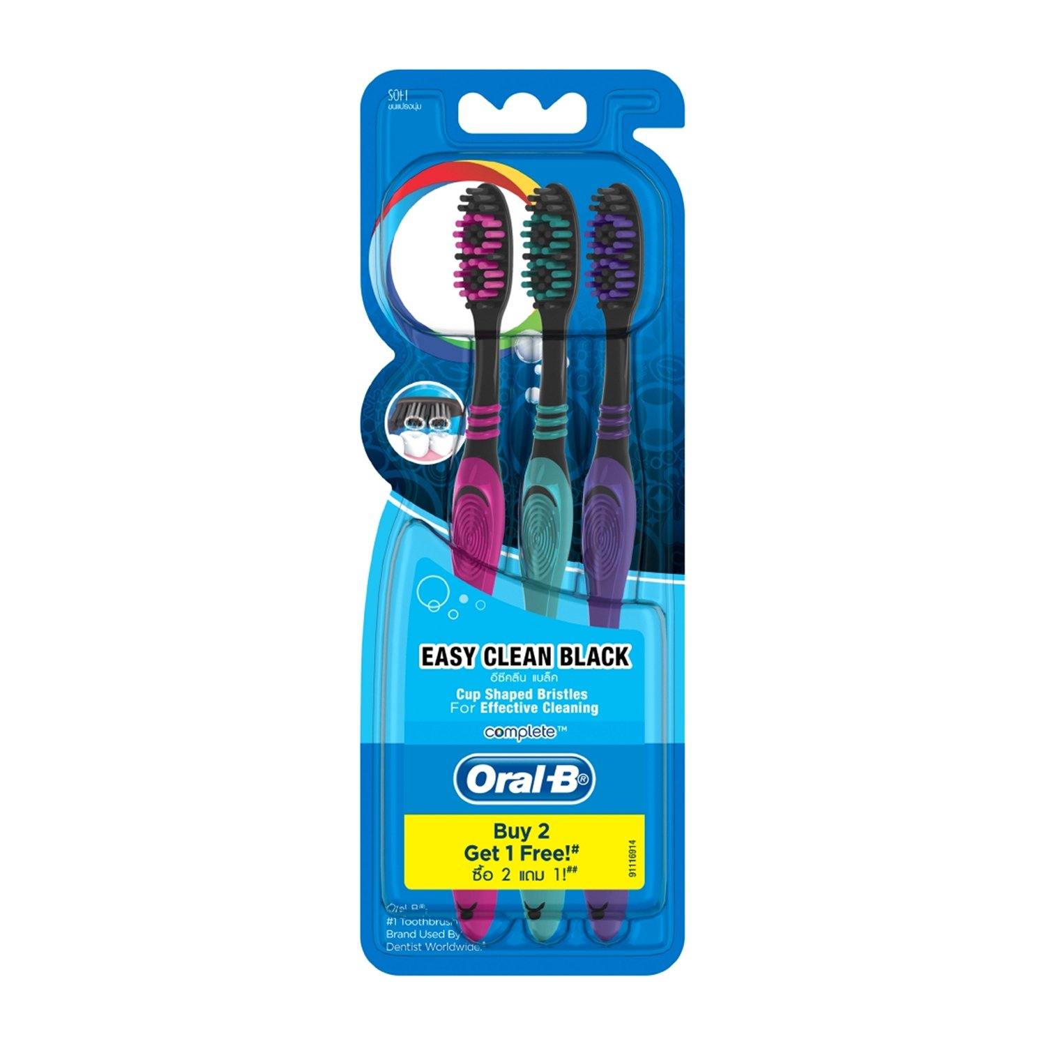 Oral B Easy Clean Black Toothbrush Buy 2 take 1 - Southstar Drug