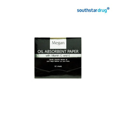 Megan Oil Absorbent Paper With Vitamin C and E - Southstar Drug