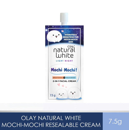 Olay Natural White Mochi-Mochi Resealable Sachet 7.5 g - Southstar Drug