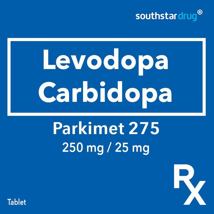 Rx: Parkimet 275 250 mg / 25 mg Tablet - Southstar Drug