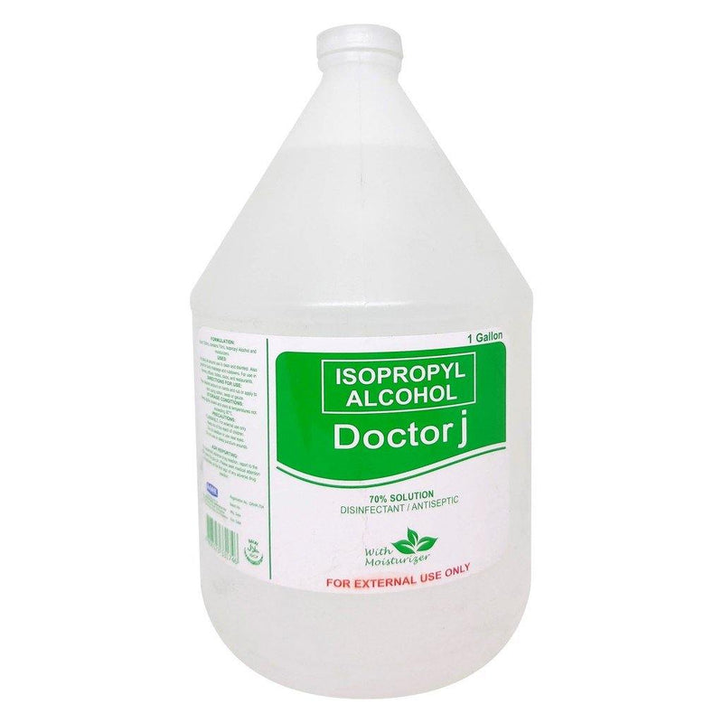 Doctor J 70% Solution Isopropyl Alcohol 1 gallon - Southstar Drug