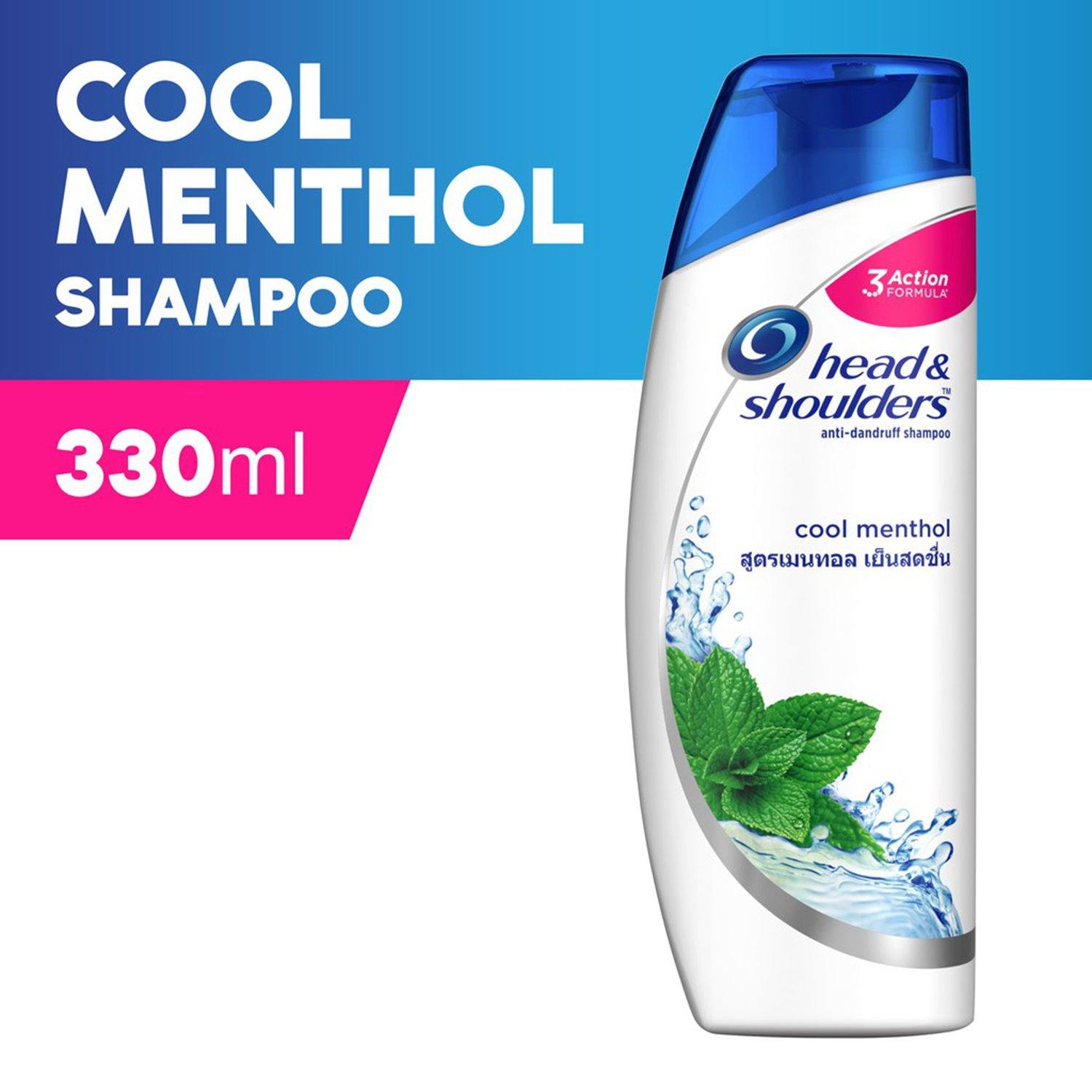 Head & Shoulders Cool Menthol Shampoo 330ml - Southstar Drug