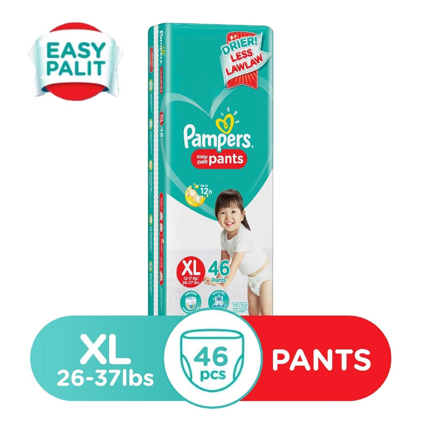 Pampers Baby Dry Pants Diaper XL - 46s - Southstar Drug