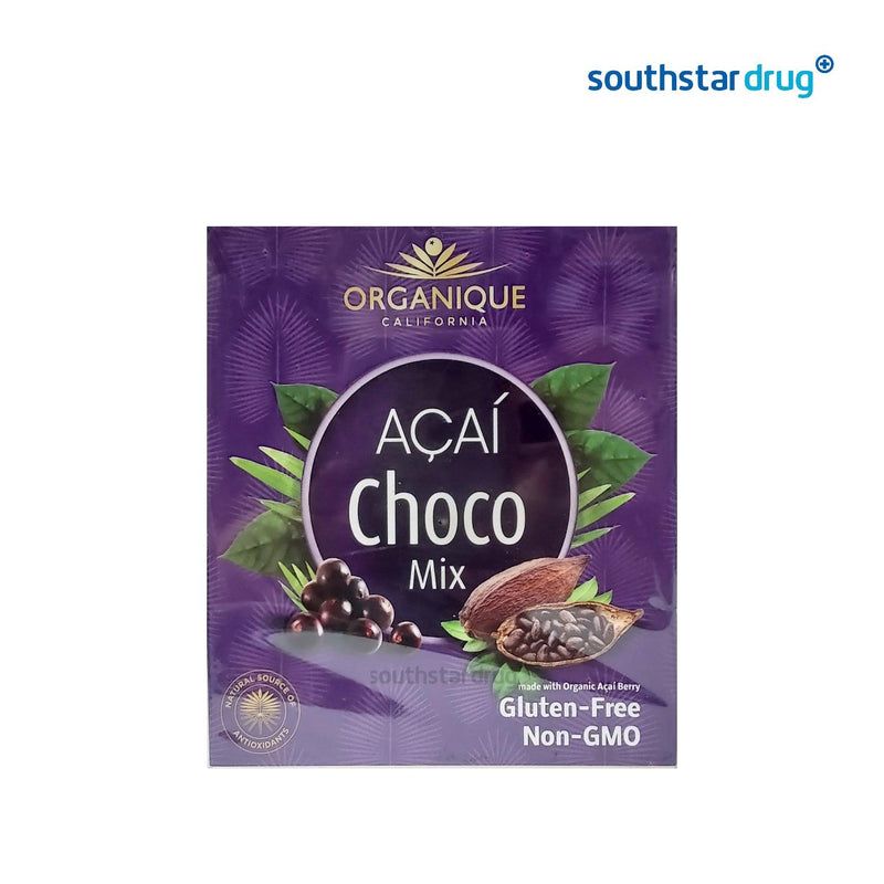 Organique Acai Chocomix Sachet - 10s - Southstar Drug