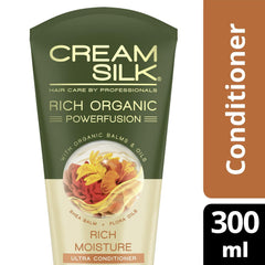 Cream Silk Rich Organic Powerfusion Rich Moisture Ultra Conditioner 300ml - Southstar Drug