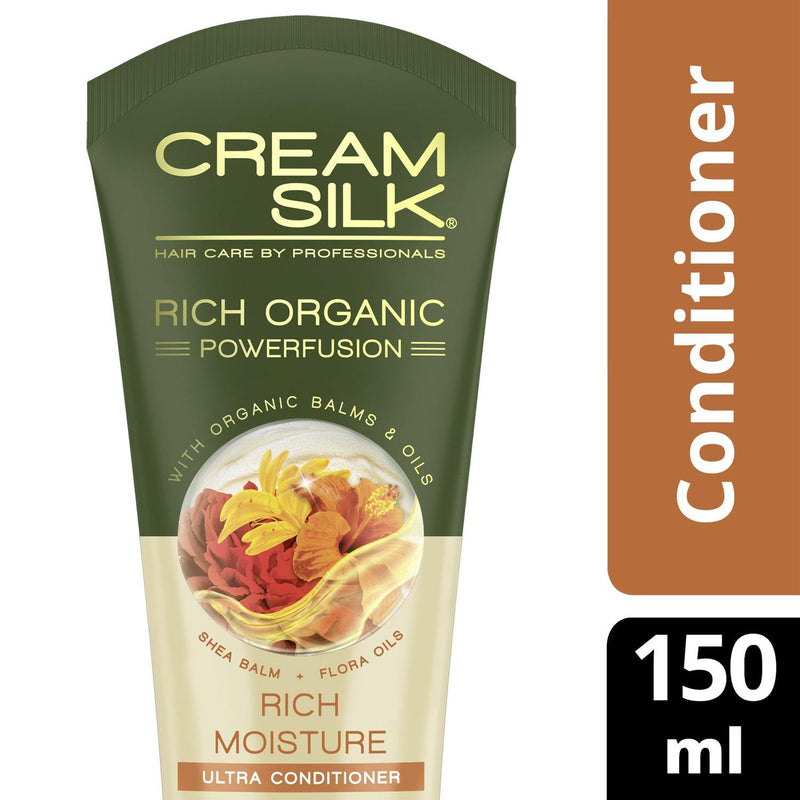 Cream Silk Rich Organic Powerfusion Rich Moisture Ultra Conditioner 150ml - Southstar Drug