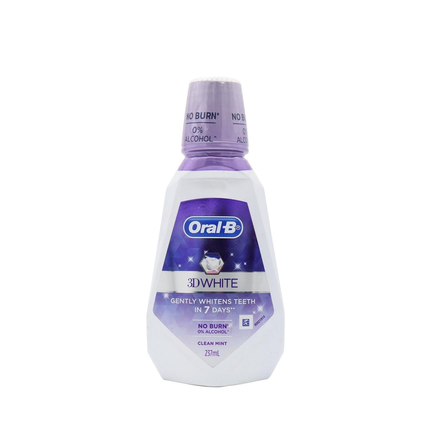 Oral B Rinse 3D White Mouthwash 237ml - Southstar Drug