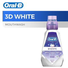 Oral B Rinse 3D White Mouthwash 473 ml - Southstar Drug