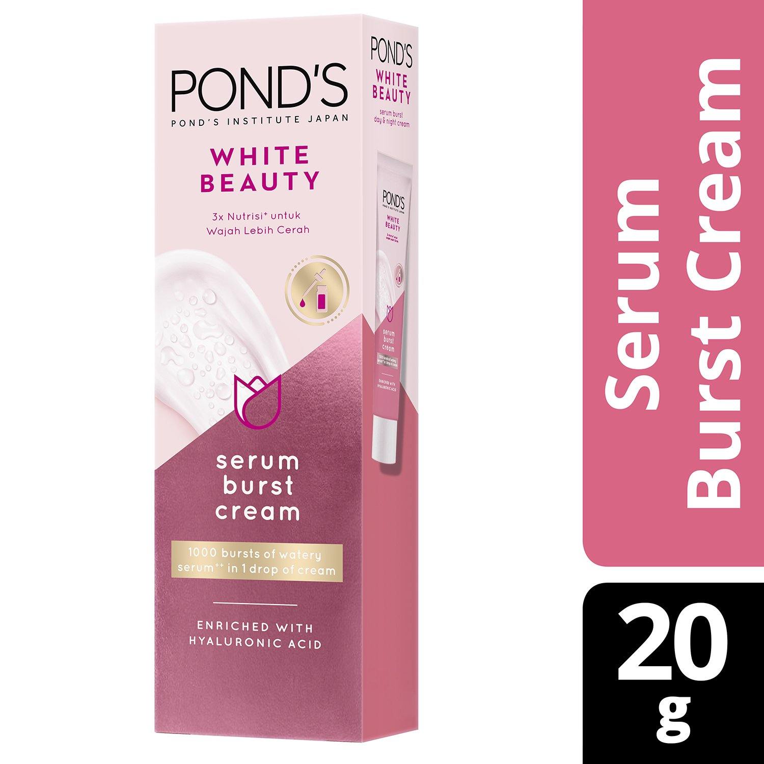 Ponds White Beauty Serum Burst Cream 20G - Southstar Drug