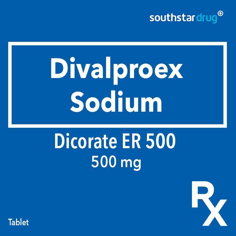 Rx: DICORATE ER 500 Tablet - Southstar Drug