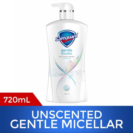 Safeguard Gentle Micellar Bodywash Unscented 720 ml - Southstar Drug