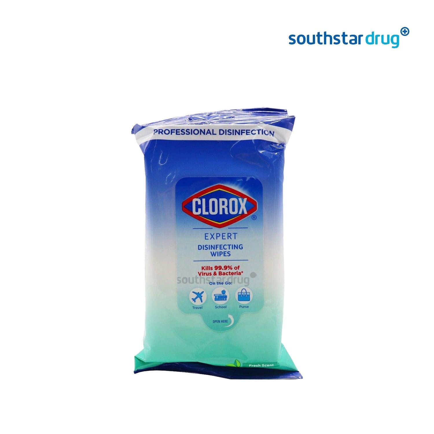 Clorox Expert Fresh Scent Disinfecting Wipes - 15s - Southstar Drug