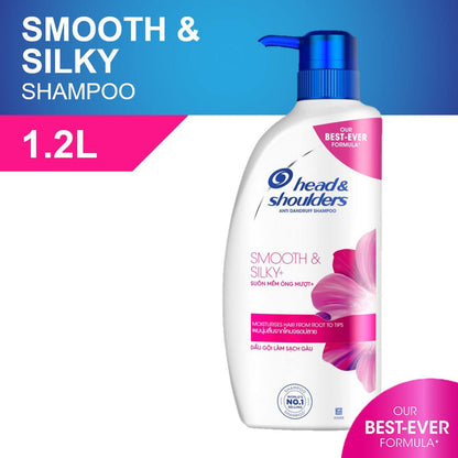 Head & Shoulders Smooth & Silky Anti Dandruff Shampoo 1.2 Liter - Southstar Drug