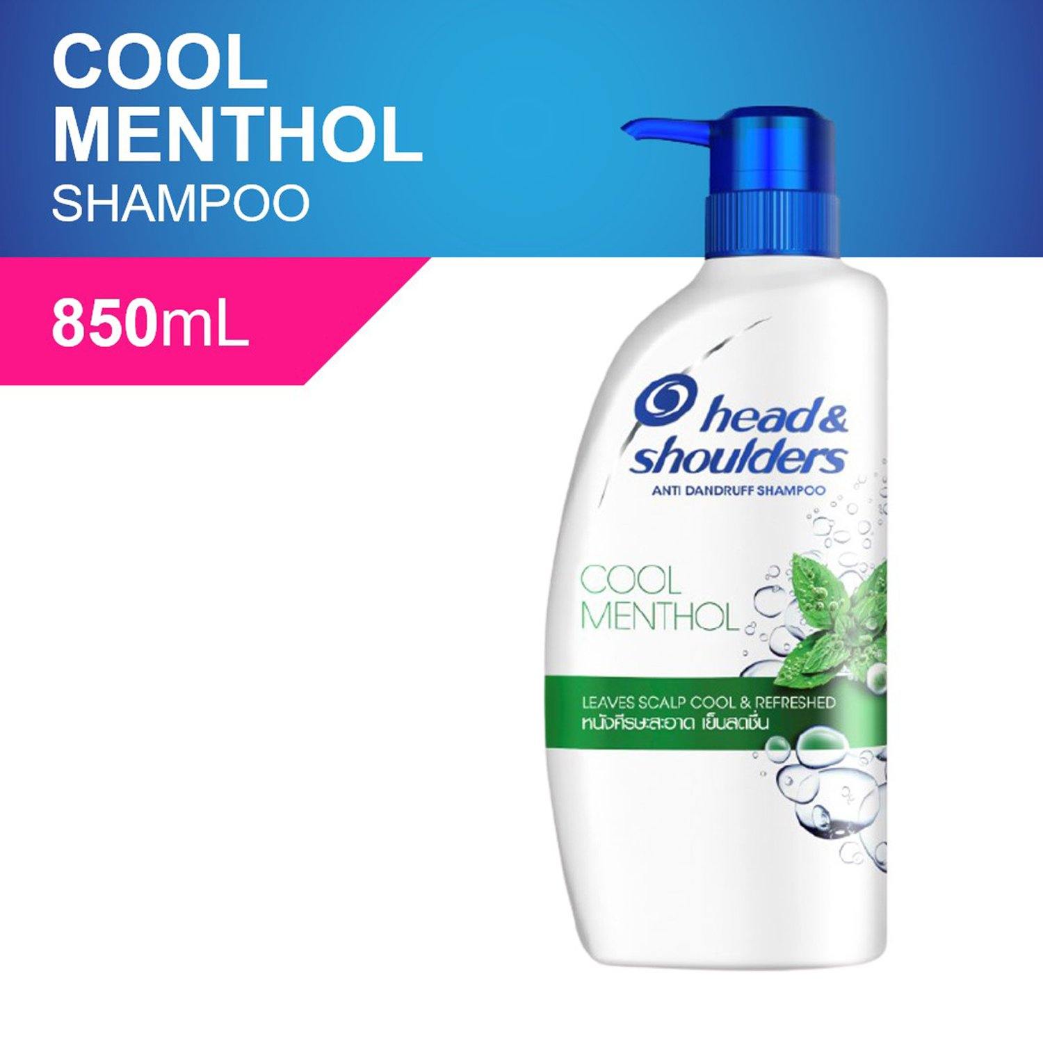 BuyHead & Shoulders Cool Menthol Shampoo 850 ml Online – Southstar Drug