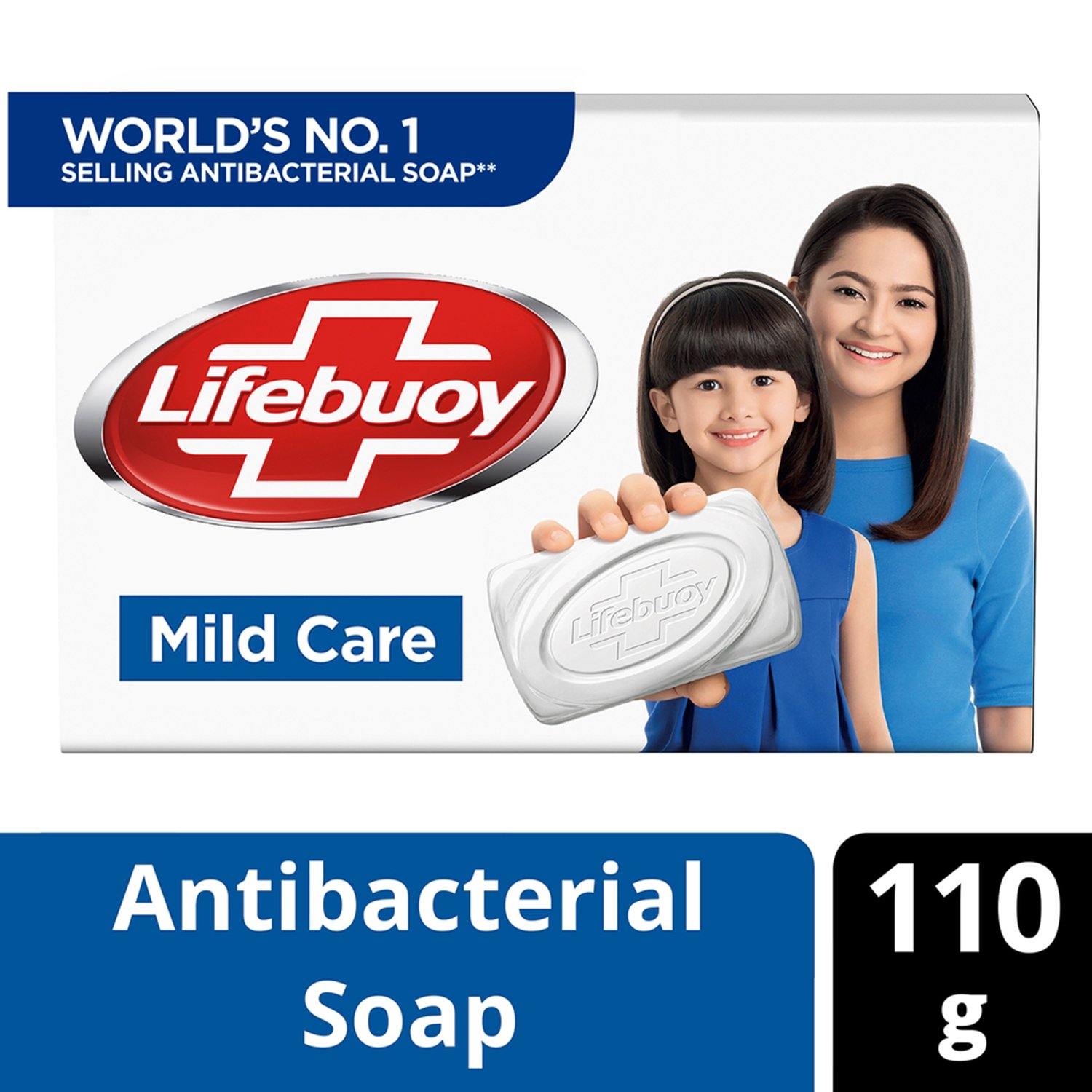 Lifebuoy Mild Care Antibacterial Soap 110 g - Southstar Drug