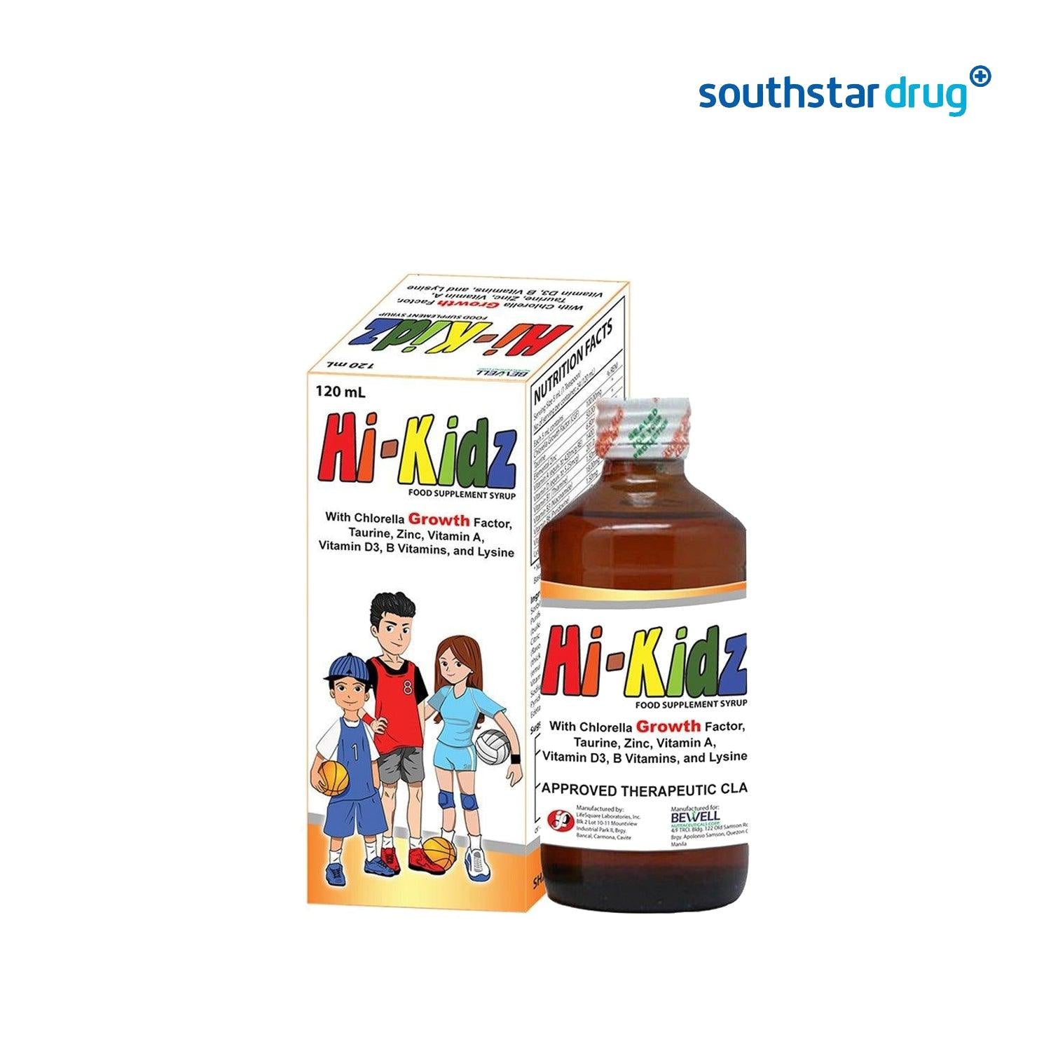 Hi Kidz Syrup 120 ml - Southstar Drug