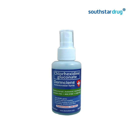 Dermclens Antimicrobial Spray Alco-free Spray 60 ml - Southstar Drug