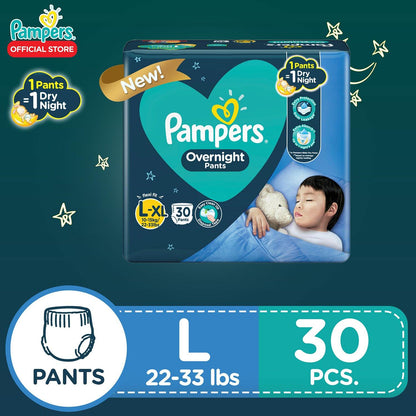 Pampers Overnight Pants Value Large 30s - Southstar Drug