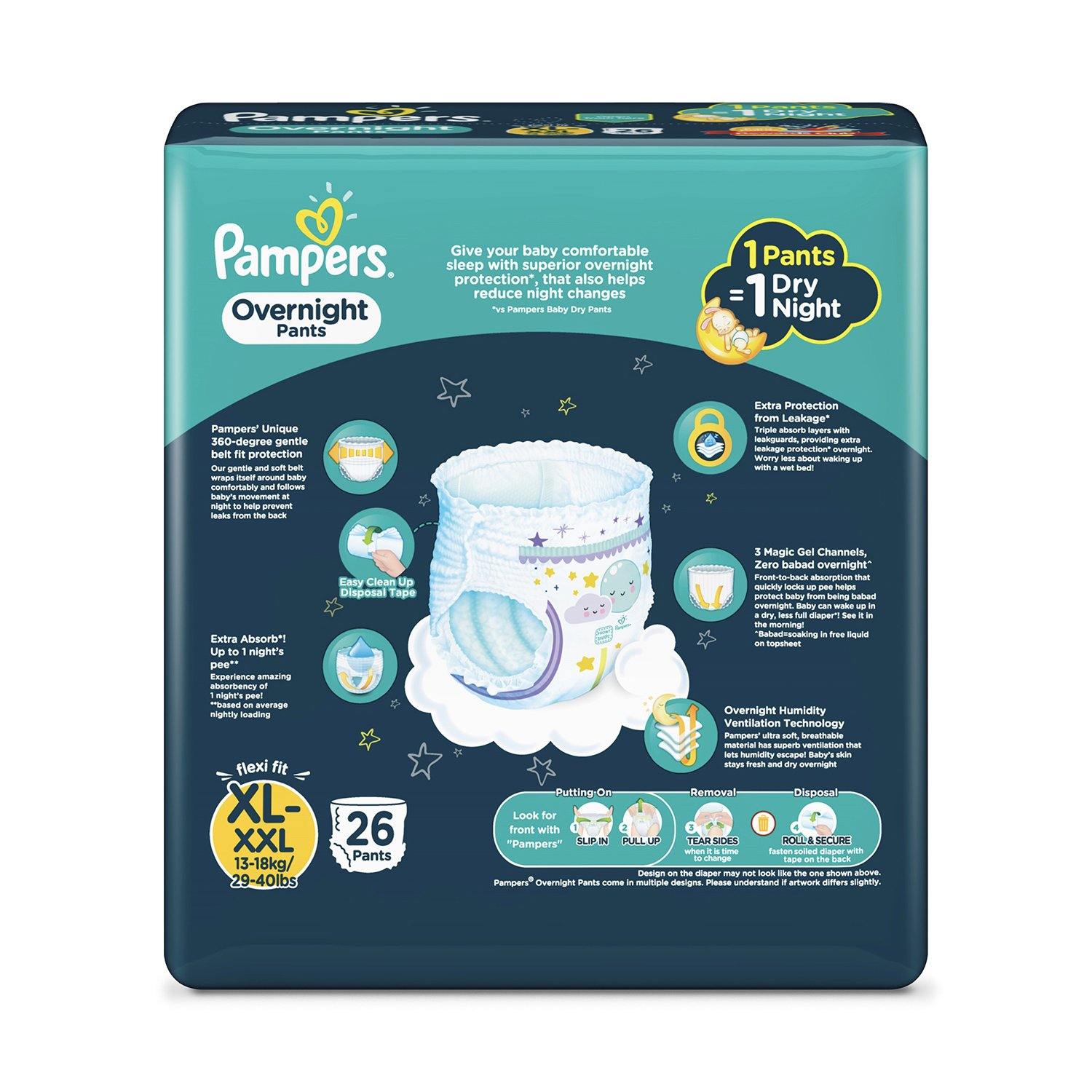 Pampers Overnight Pants Value XL 26s - Southstar Drug