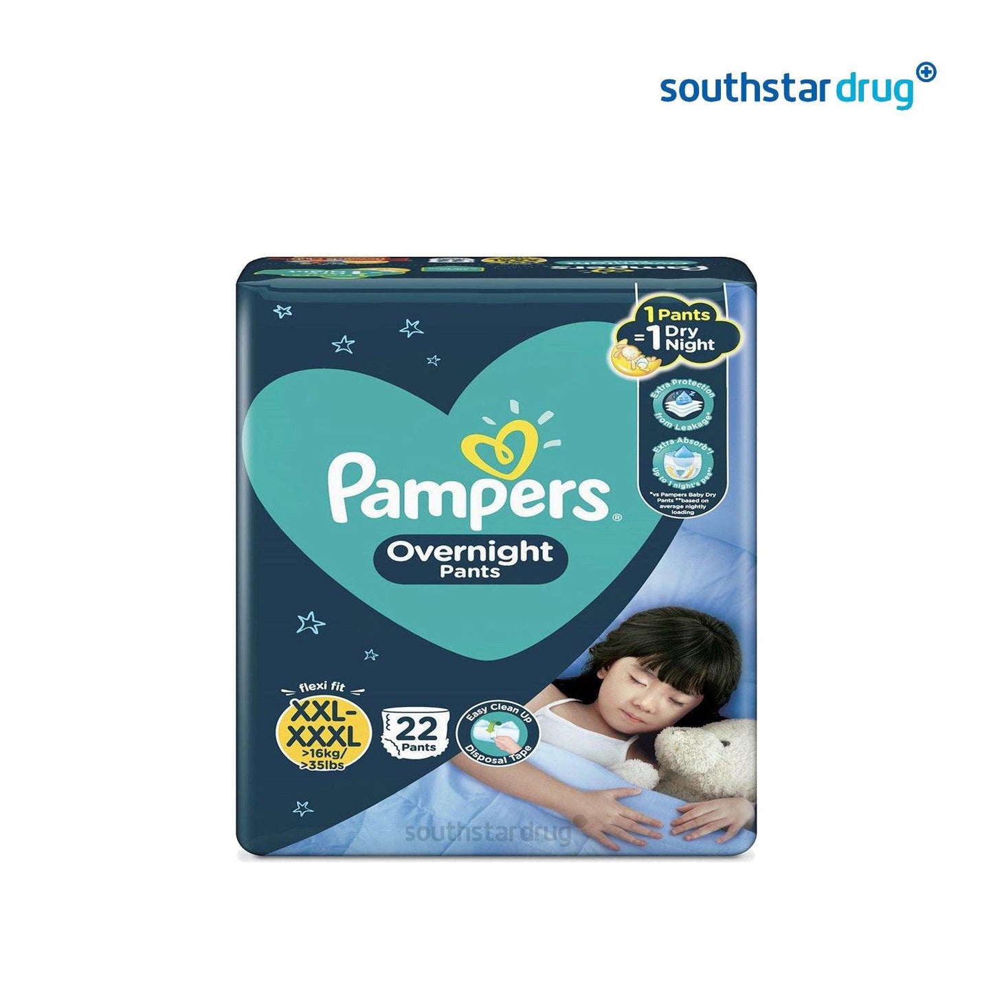 Pampers Overnight Pants Value XXL 22s - Southstar Drug