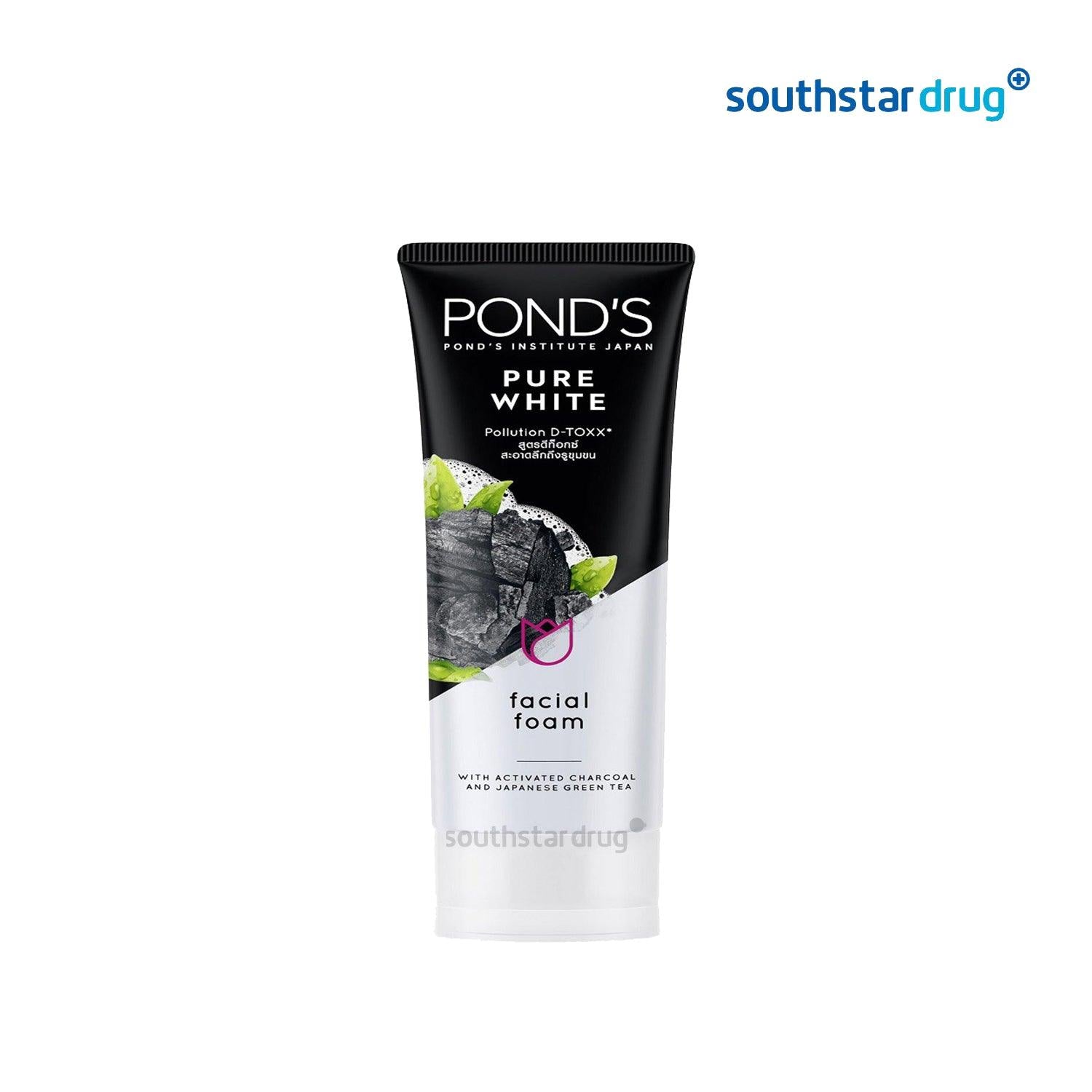 Pond's Pure White Facial Foam D-Toxx 100g - Southstar Drug