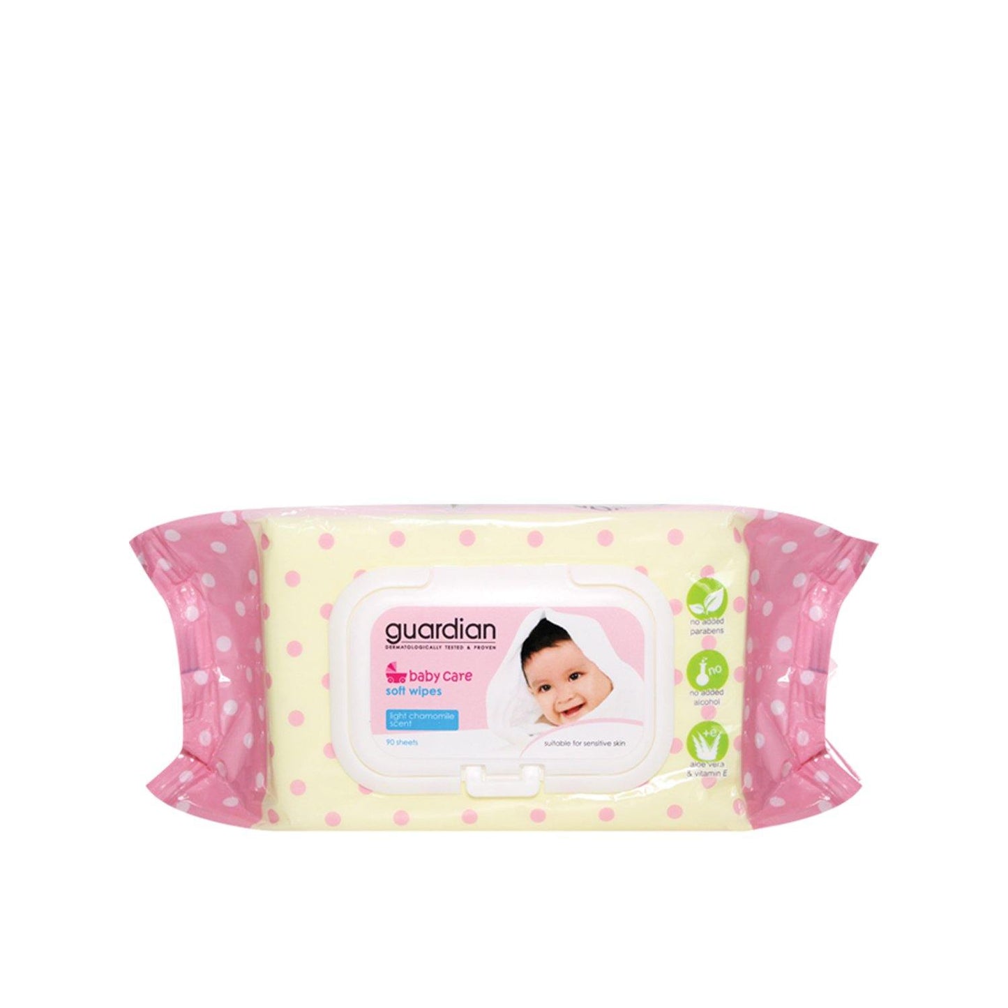 Guardian Baby Wipes Chamomile 90s - Southstar Drug