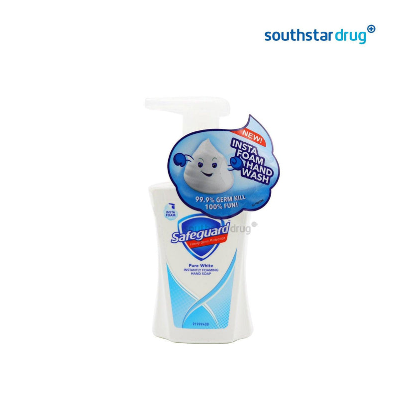Safeguard Pure White Instantly Foaming Handsoap 225ml - Southstar Drug