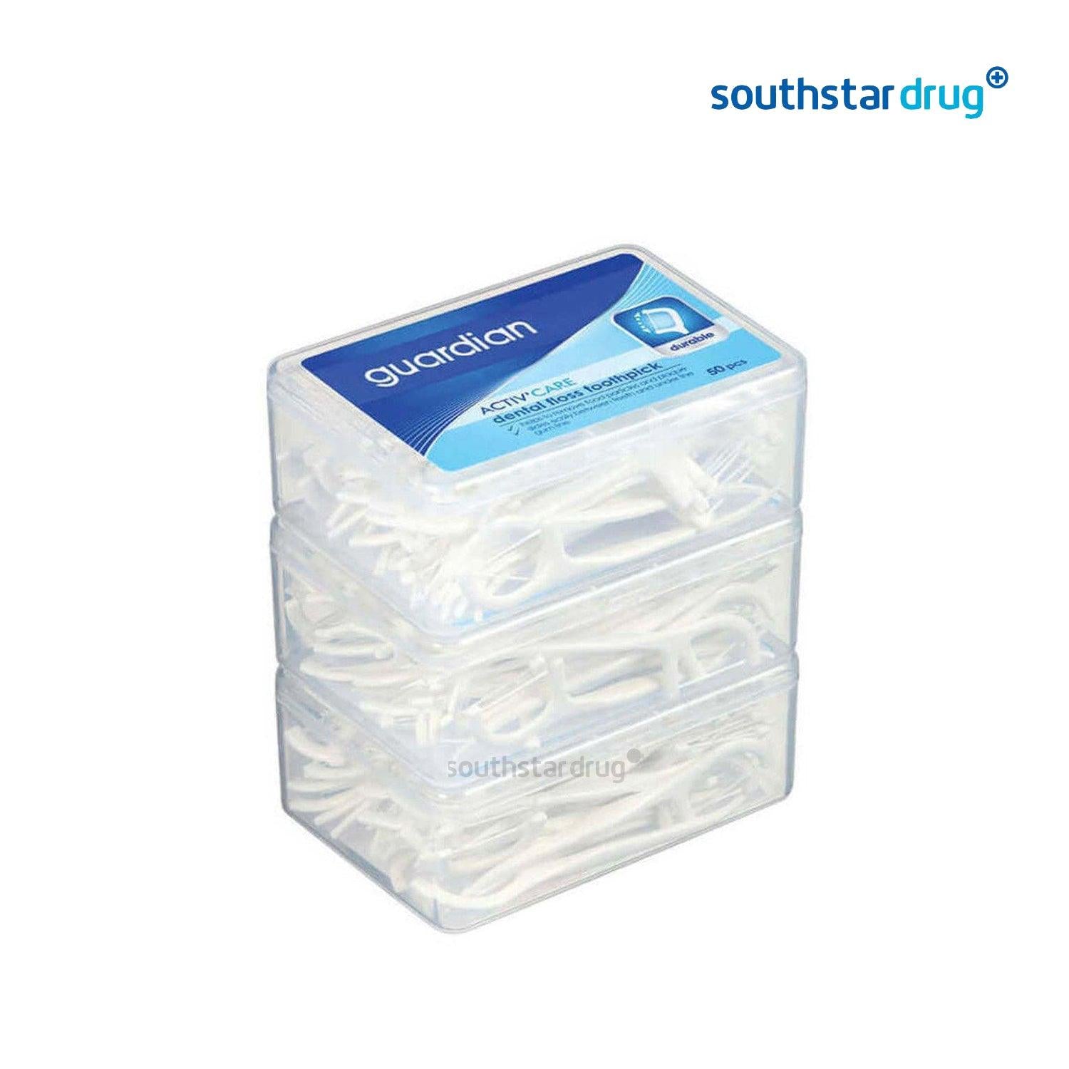 Guardian Dental Floss Pick 50s X 3 packs - Southstar Drug