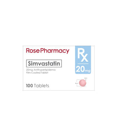Rx: Rose Pharmacy Simvastatin 20 mg - Southstar Drug