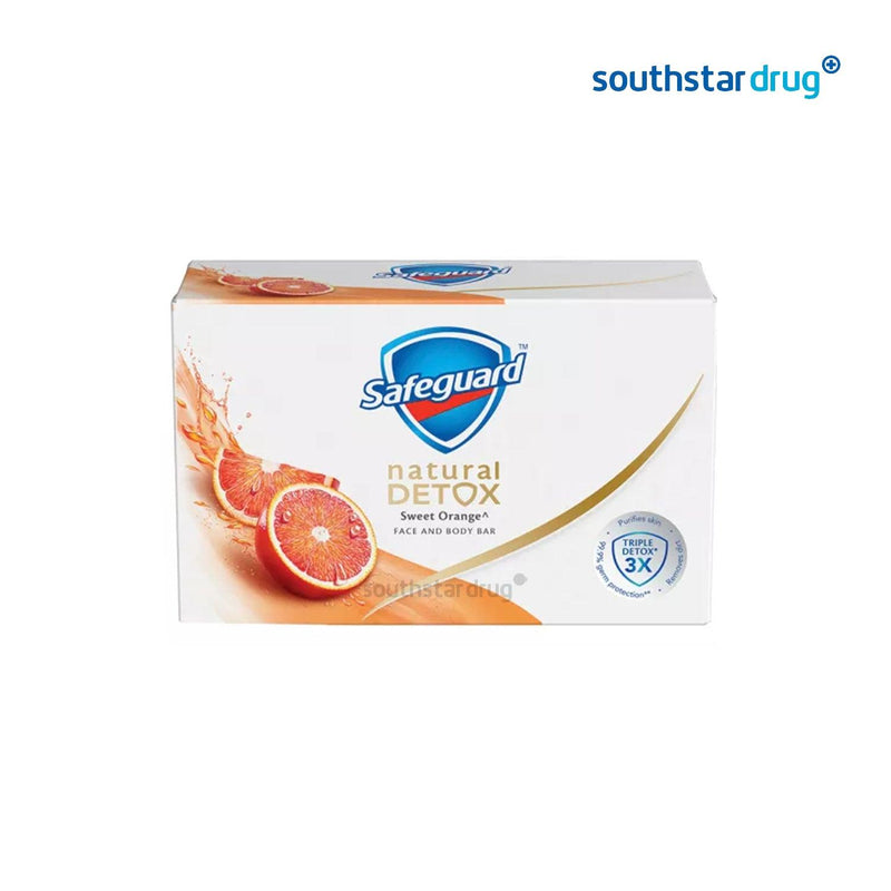 Safeguard Soap Natural Detox Sweet Orange 108 g - Southstar Drug