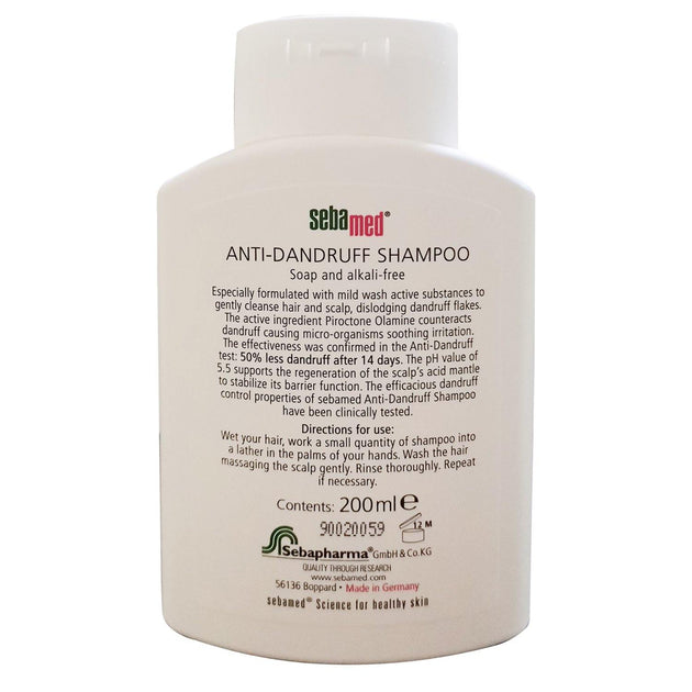 Buy Sebamed Anti Dandruff Shampoo 200 ml Online Southstar Drug