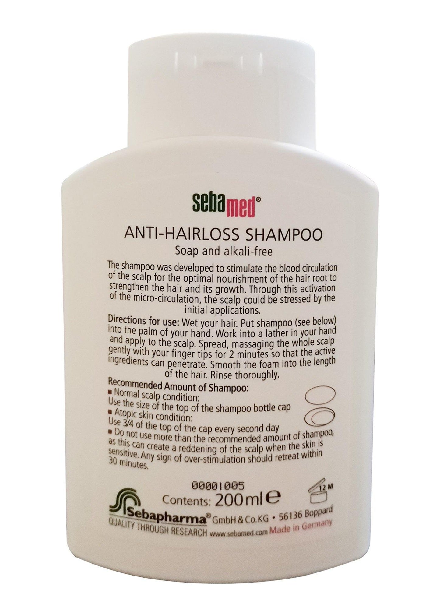 Sebamed Anti Hairloss Shampoo 200 ml - Southstar Drug