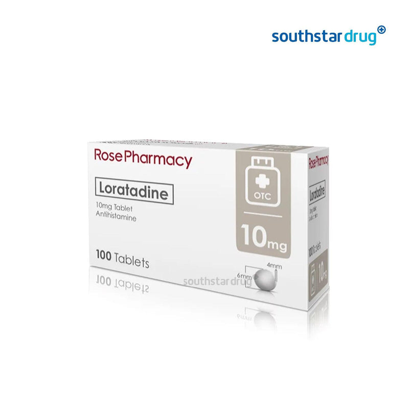 Rose Pharma 10mg Loratadine Tablet - 20s - Southstar Drug