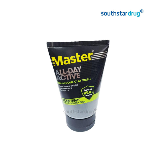 Master Facial Wash All-day Active Acne Fight 100 g - Southstar Drug