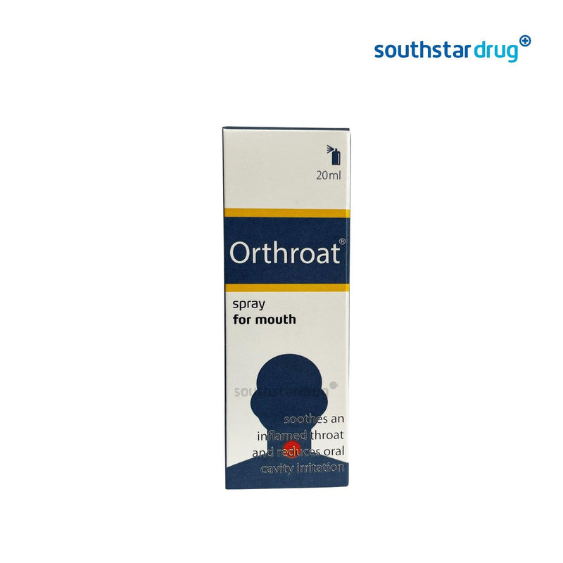 Orthroat Spray For Mouth - 20ml - Southstar Drug