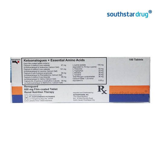 Rx: Renoguard Tablet - Southstar Drug