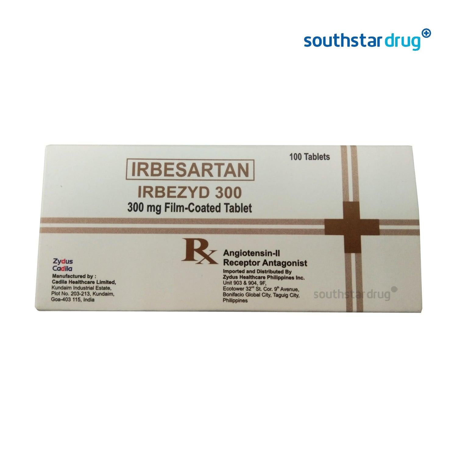 Rx: Irbezyd 300 mg Tablet - Southstar Drug