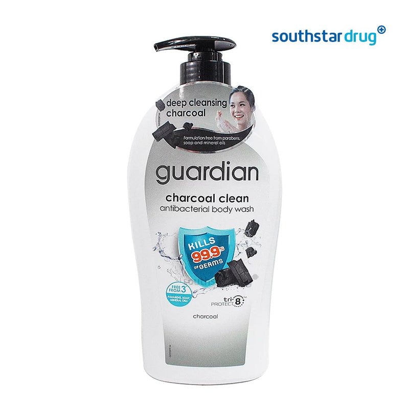 Guardian Charcoal Antibacterial Body Wash 1 Liter - Southstar Drug