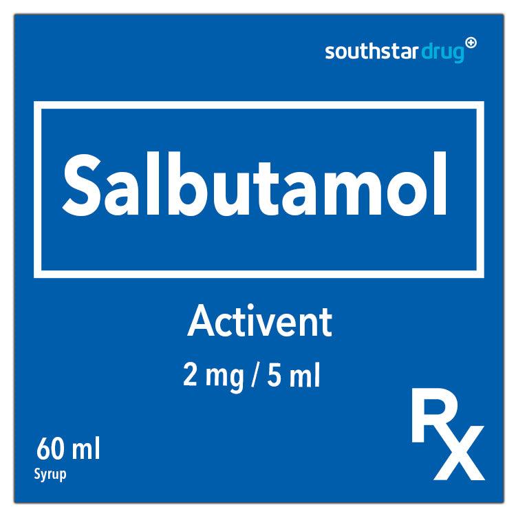 Rx: Activent 2 mg / 5 ml Syrup 60 ml - Southstar Drug