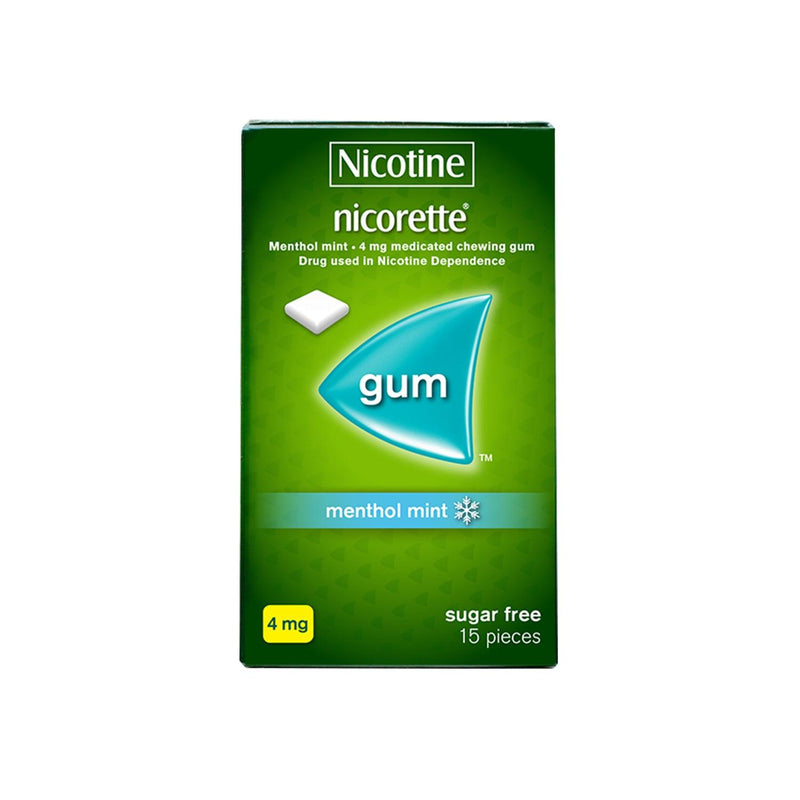 Nicorette Gum 4mg Menthol Mint - 15s - Southstar Drug