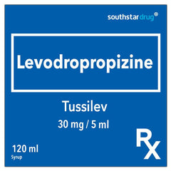 Rx: Tussilev 30mg / 5ml 120ml Syrup - Southstar Drug