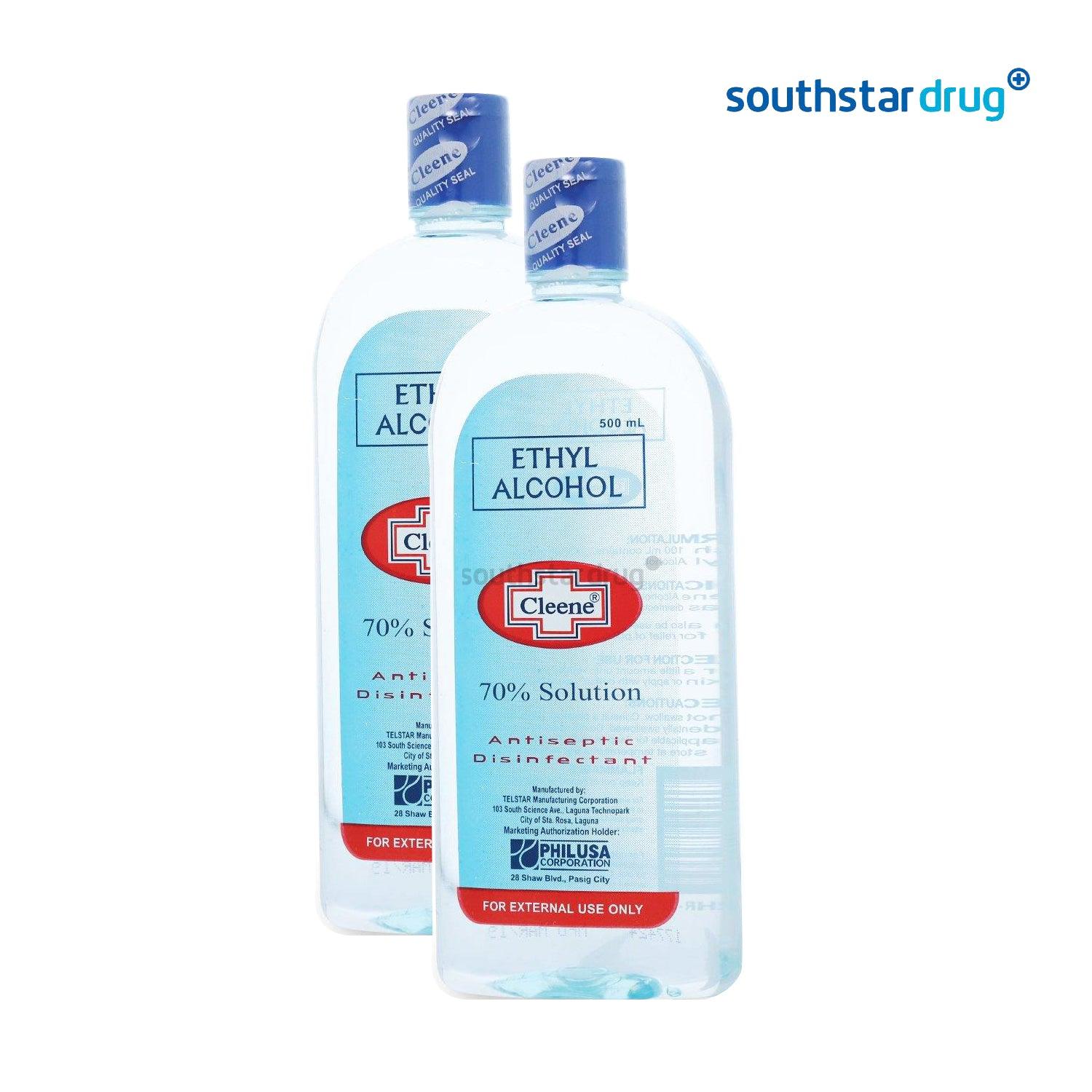 Cleene Ethyl Alcohol Buy 2 Get 2nd @ 30% OFF 500ml - Southstar Drug